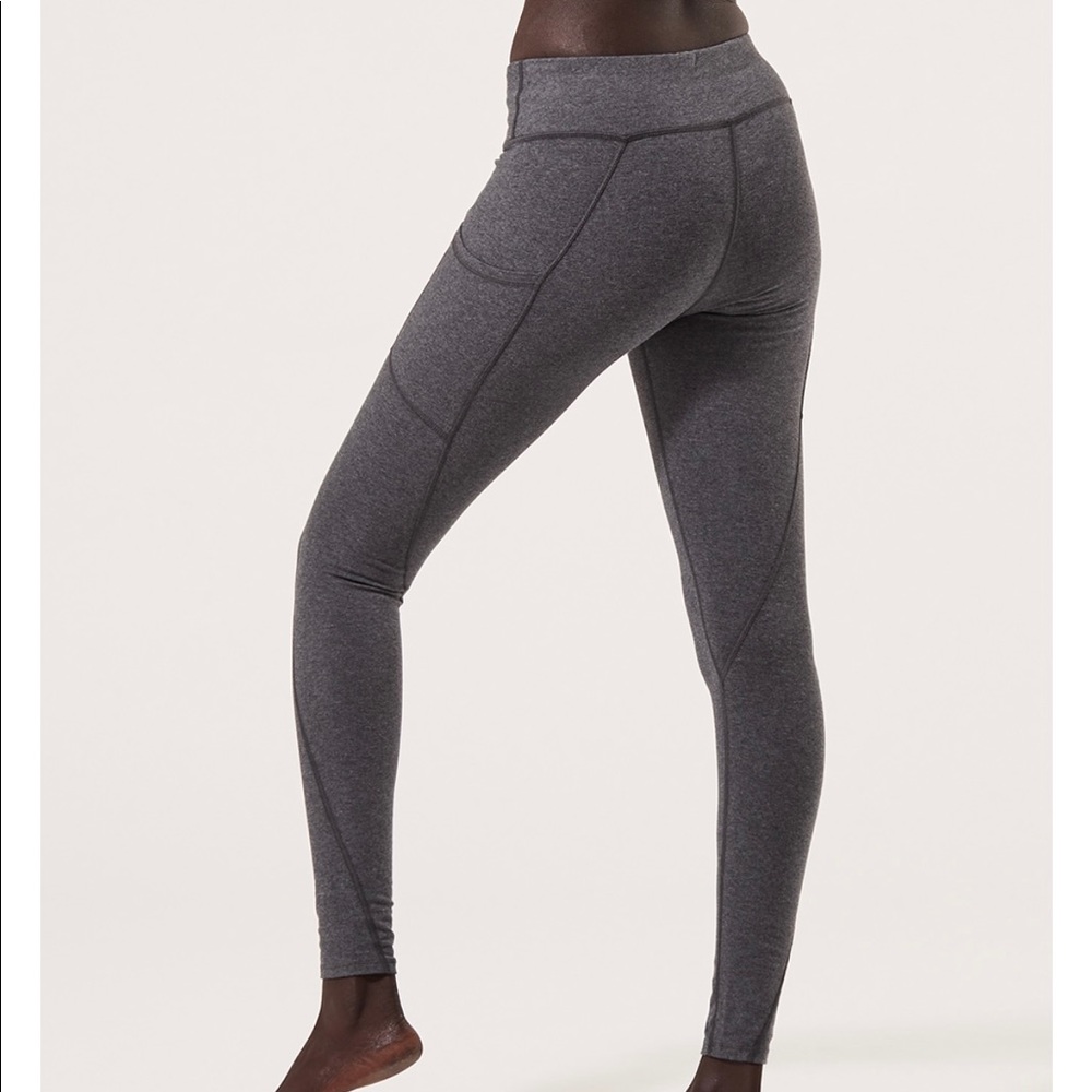 Pact Organic Go To Pocket Legging - Navy Heather